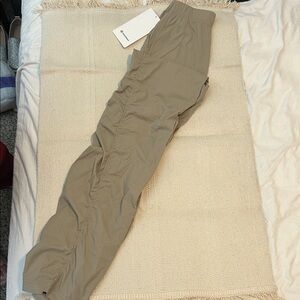 Woman Tan Pants